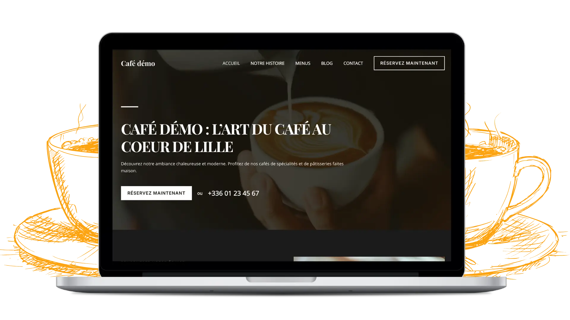 cafe-demo Site café démo